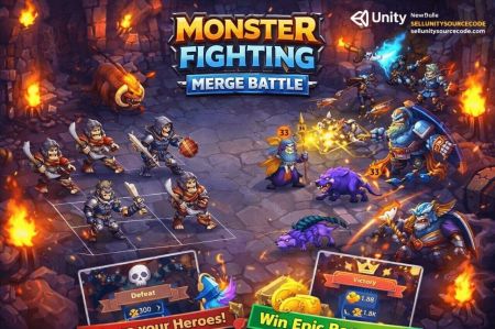 Monster Fighting: Merge Battle – Casual Merge Action Game