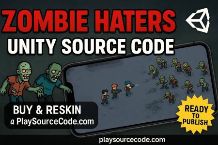Zombie Haters  Ready to Publish Unity Source Code