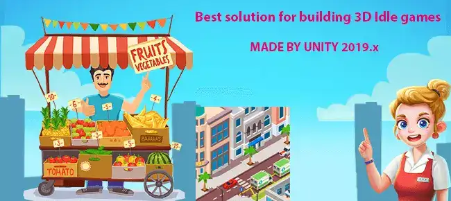 Idle Market Tycoon SellUnitySourceCode screenshot 2