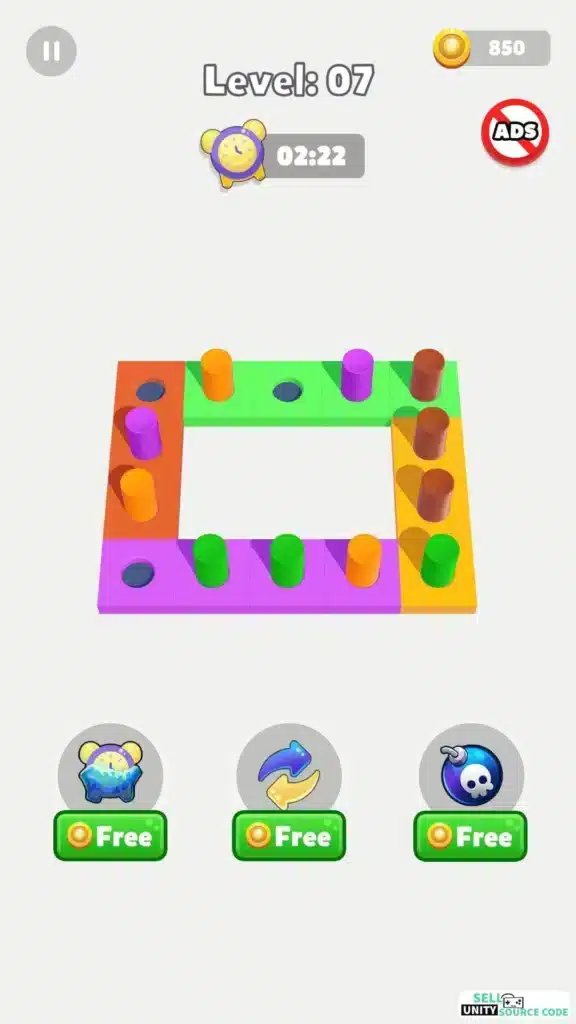 Jelly Sort 3D: Puzzle Color SellUnitySourceCode  screenshot 5