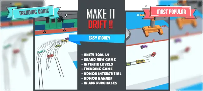 Make it Drift | Trending Game SellUnitySourceCode screenshot 4