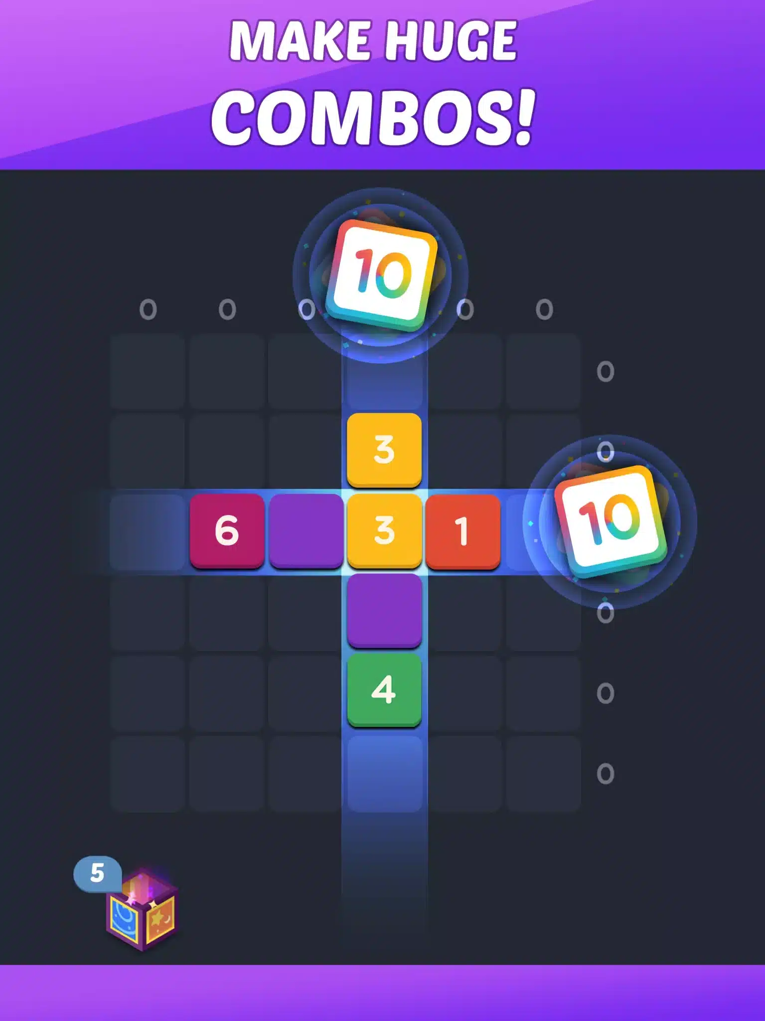 Make Ten - Connect the Numbers Puzzle Unity Source Code screenshot 3