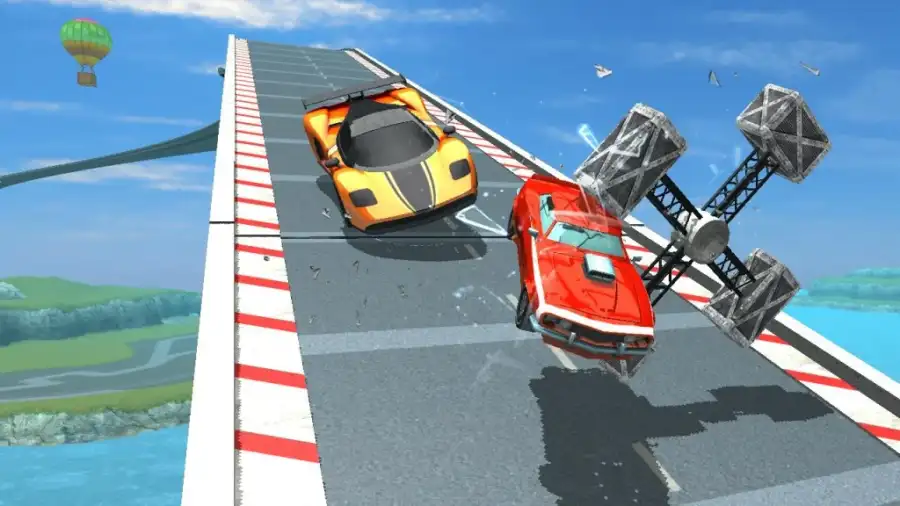 Mega Ramp : Impossible Tracks SellUnitySourceCode screenshot 2