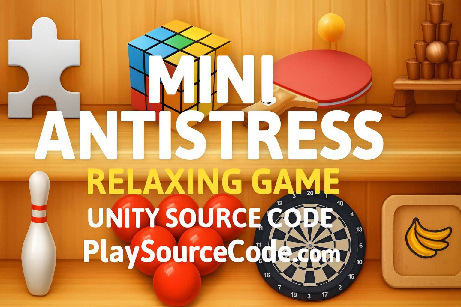 Mini Antistress Relaxing Game Unity Code