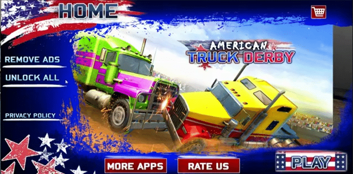 Monster Truck Stunt Derby Unity Source code screenshot 2