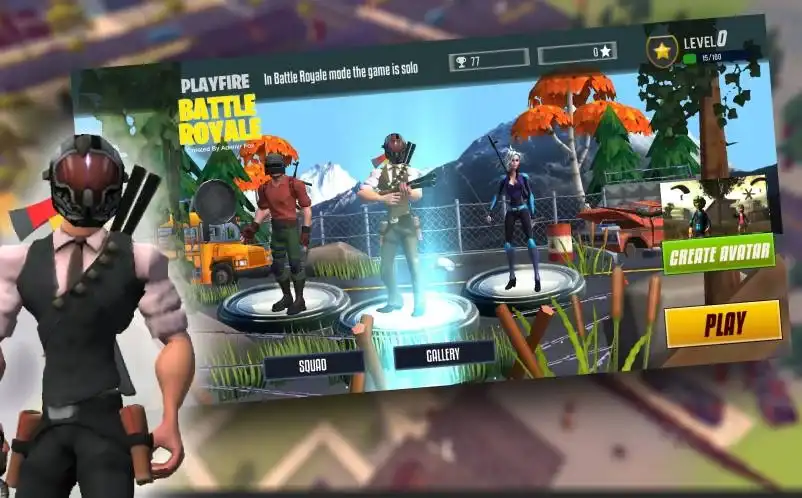 Play Fire Royale SellUnitySourceCode screenshot 4