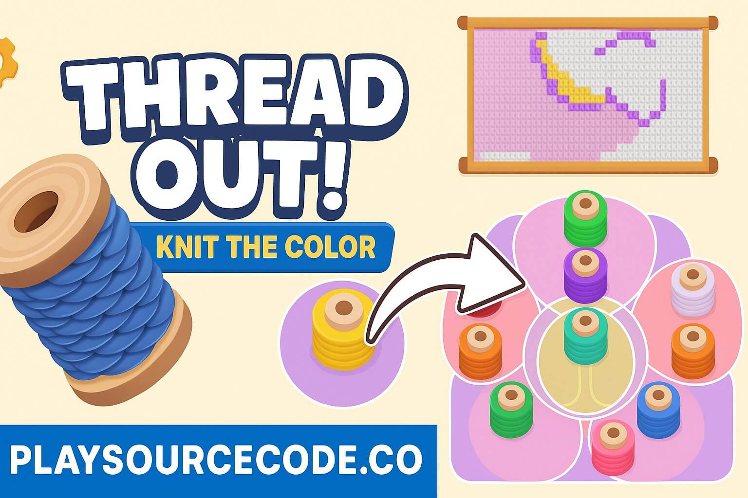 Thread Out! - Knit the Color Unity Complete Game
