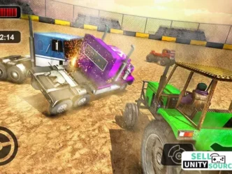 Tractor Demolition Derby: Crash Truck Wars