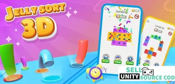 Jelly Sort 3D: Puzzle Color