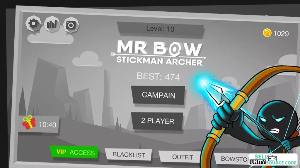 mr bow stickman archor