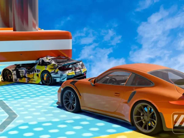 Crazy Racing Stunt Car Games