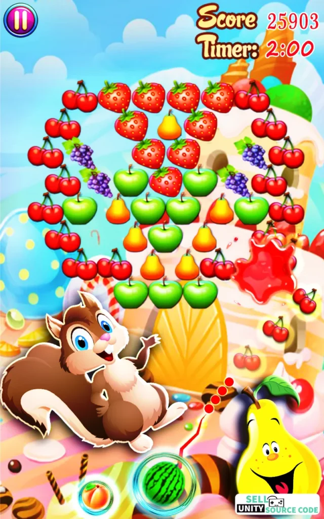 Fruit Poper Basket:Fruity Shooter Quest