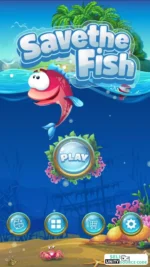 Save The Fish Physics Puzzle