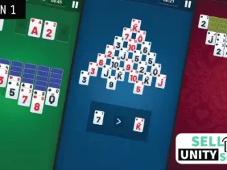 Solitaire – 4 in 1 Unity Source Code Premium Game Template