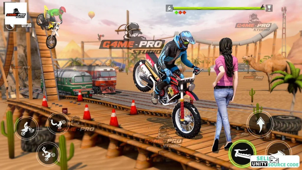 Bike Stunt 3D Game GAMEPRO STUDIO Popular 2024 Unity Codes