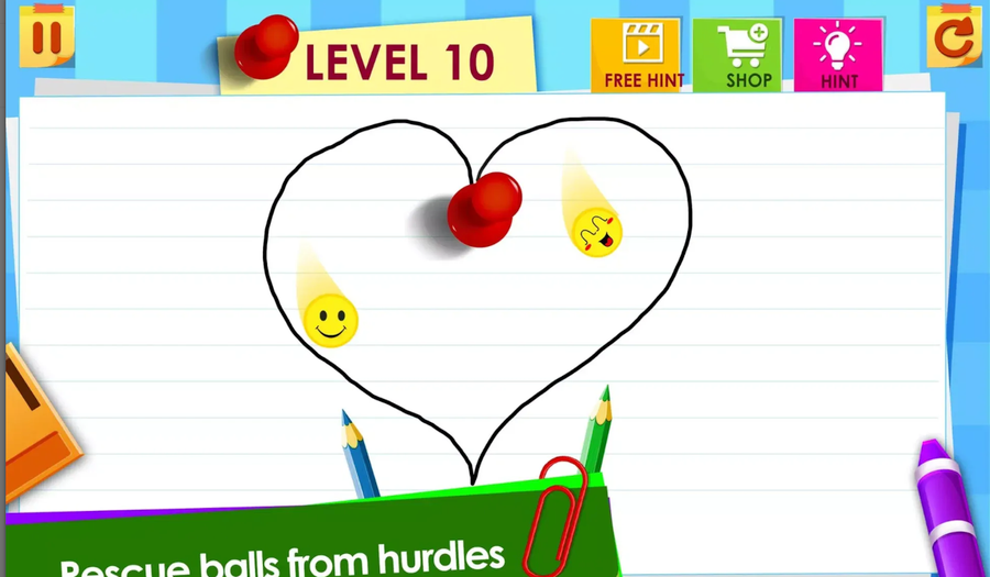 Desktop Balls: Emoji Love Puzzle - Sell unity Code