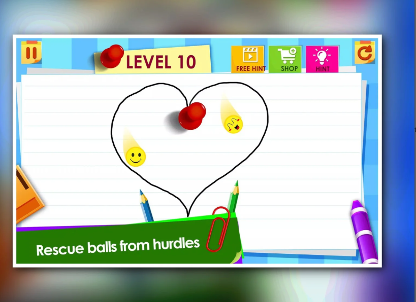 Desktop Balls: Emoji Love Puzzle - Sell unity Code