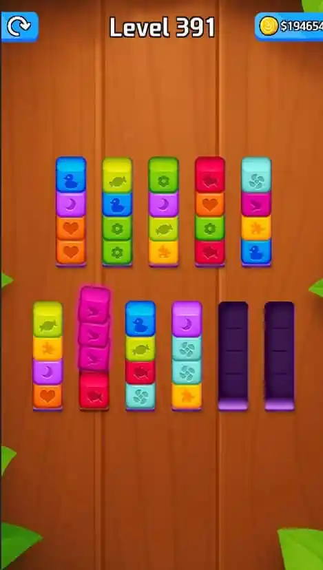 Color Wood Sort Merge Puzzle Unity完整源码木块分类合并益智手游项目 - Image 2