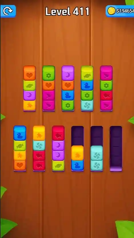 Color Wood Sort Merge Puzzle Unity完整源码木块分类合并益智手游项目 - Image 3