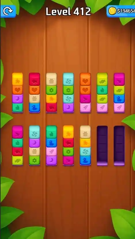 Color Wood Sort Merge Puzzle Unity完整源码木块分类合并益智手游项目 - Image 4