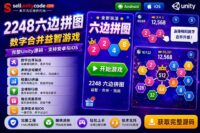 2248 Hexa Puzzle Unity完整源码数字合并六边形益智手游项目支持安卓iOS