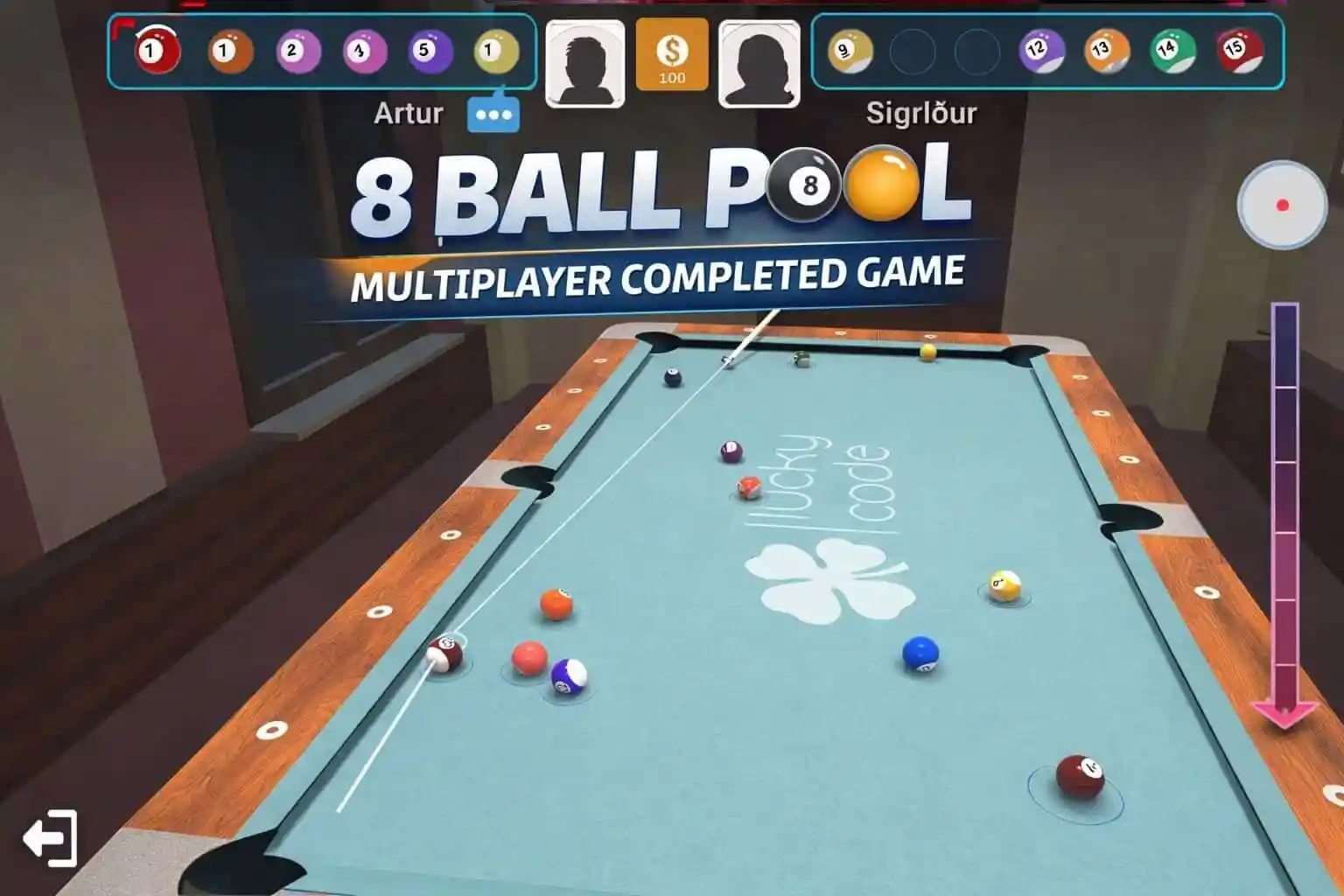 8 Ball Pool Unity完整源码多人联机台球竞技手游项目支持安卓iOS - Image 3