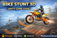 Bike Stunt Game 3D Unity完整源码摩托车特技竞速手游项目支持安卓iOS