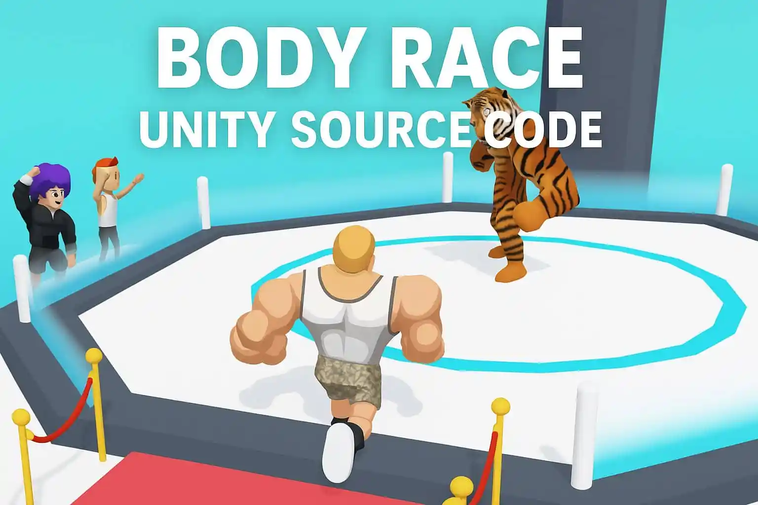 健身跑酷变身Unity完整源码3D休闲跑酷手游项目支持安卓iOS - Image 5