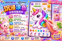Coloring Pages Master Unity完整源码数字填色绘画教育休闲手游项目