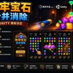 Dungeon Gems Merge Unity完整源码宝石合成休闲益智手游项目