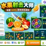 Fruit Slasher Unity完整源码水果切割休闲闯关手游项目