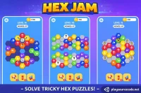 Hex Jam Unity完整源码六边形益智解谜手游项目