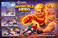 Invincible Hero Unity完整源码超级英雄动作闯关手游项目支持安卓iOS