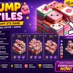 方块堆叠消除益智游戏 Unity完整源码｜Jump Tiles – Unity Source Code