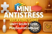 Antistress Relaxing Games Collection Unity完整源码解压休闲小游戏合集项目