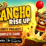 气球守护闯关游戏 Unity完整源码｜Protect Pancho’s Balloons – Unity Source Code
