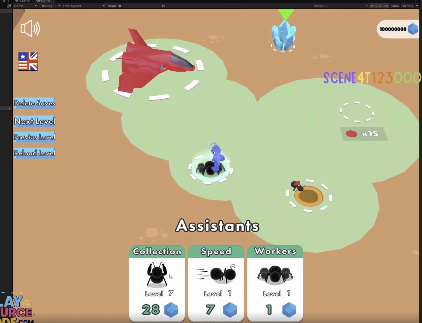 oon Ants Unity完整源码蚂蚁殖民模拟经营手游项目 - Image 2