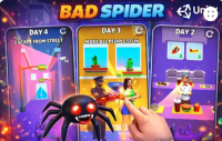 Bad Spider Unity完整源码蜘蛛闯关休闲冒险手游项目