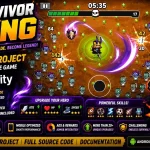 幸存者割草生存Roguelike游戏 Unity完整源码｜Survivor IO: Survival King – Unity Source Code