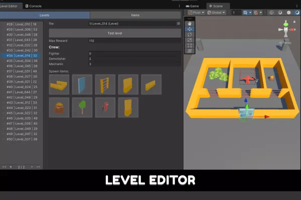 Thieves Puzzle Template Editor Unity完整源码潜行解谜闯关手游项目 - Image 6
