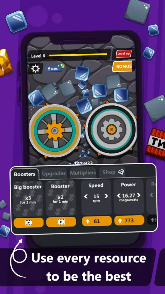 Grind My Gears Unity完整源码齿轮工厂放置经营手游项目 - Image 3