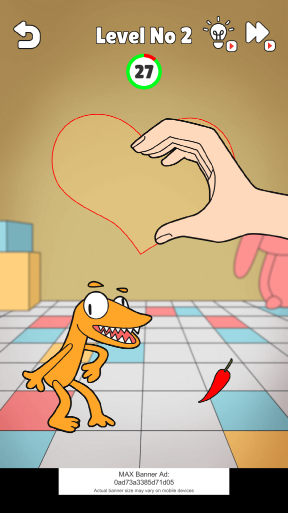 Finger Heart Monster Refill Unity完整源码爱心拼图休闲益智手游项目 - Image 3