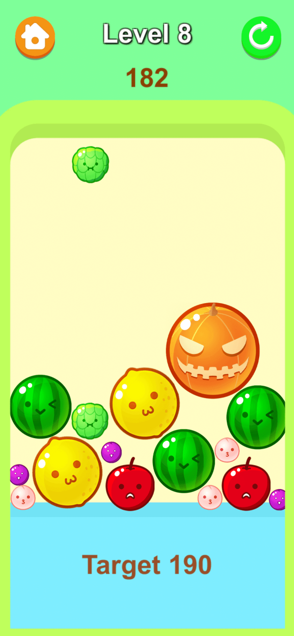 Watermelon Merge Unity完整源码西瓜合成休闲益智手游项目 - Image 3