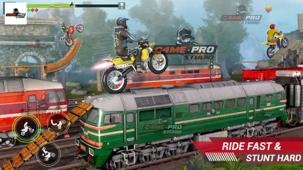 Bike Stunt Game 3D Unity完整源码摩托车特技竞速手游项目支持安卓iOS - Image 3