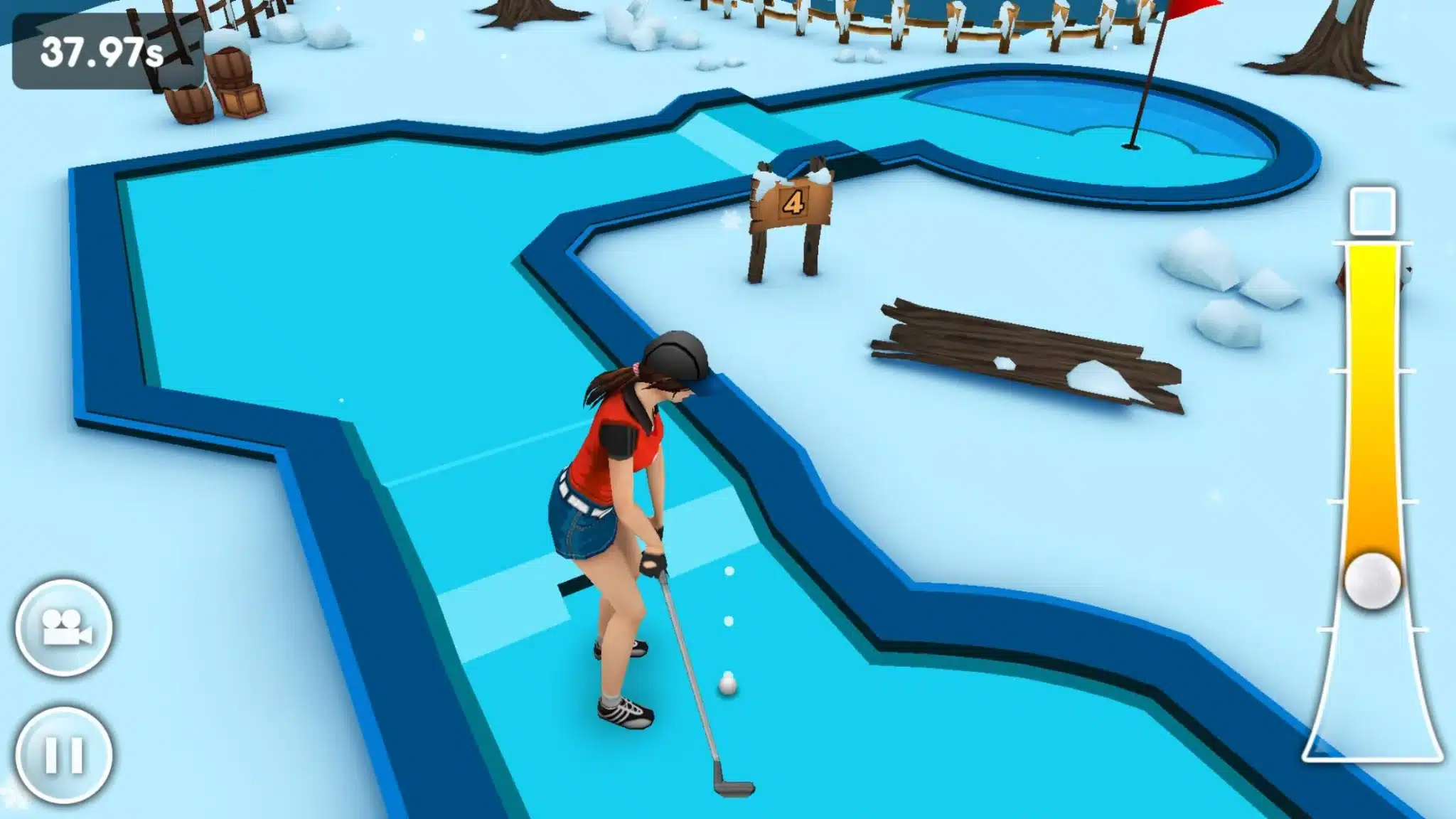 Mini Golf Game 3D Unity完整源码高尔夫体育休闲手游项目 - Image 3