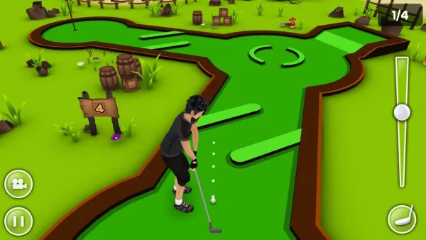 Mini Golf Game 3D Unity完整源码高尔夫体育休闲手游项目 - Image 4