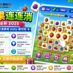 水果三消大师2025Unity完整源码益智手游项目支持安卓iOS