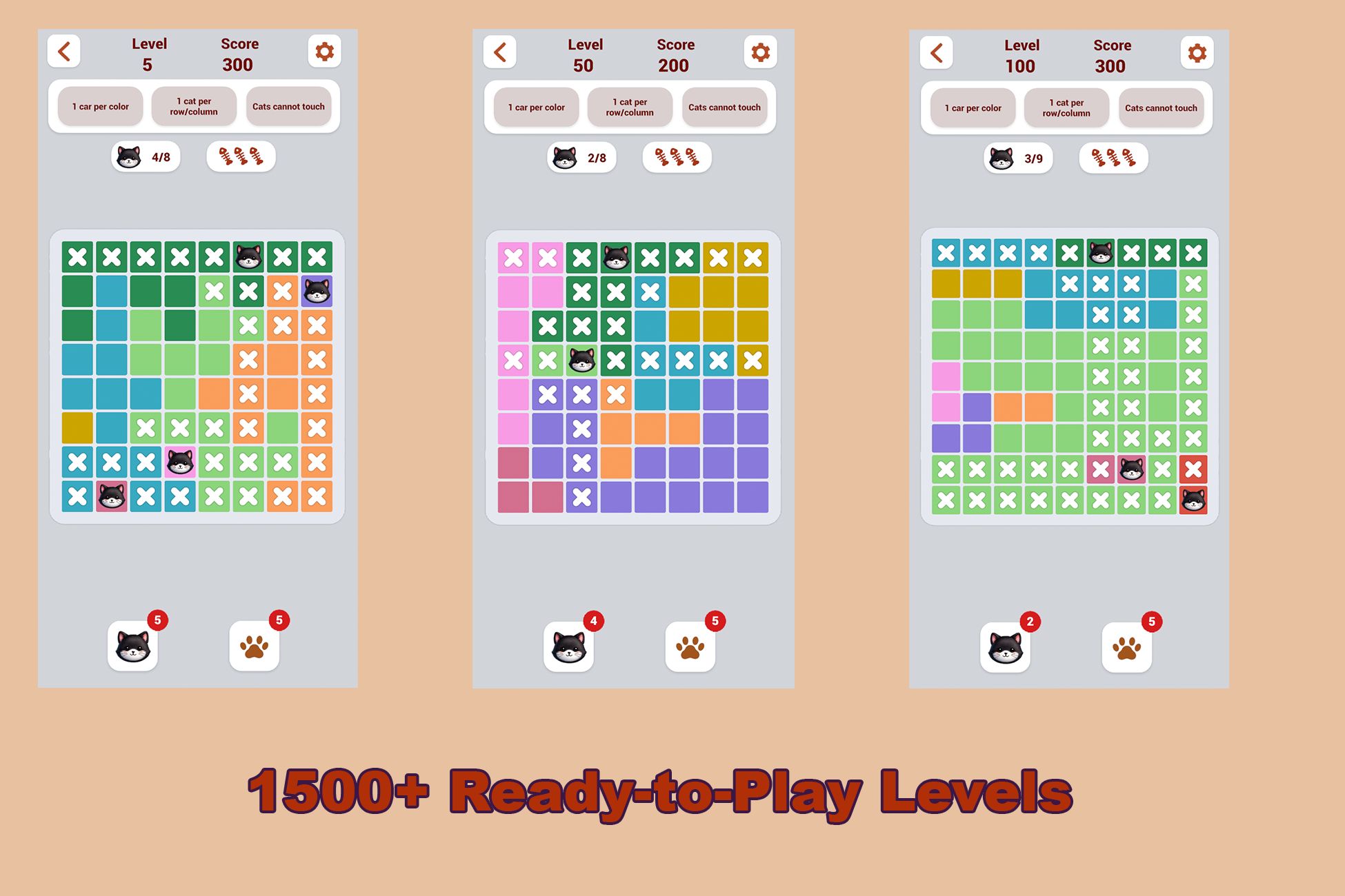Catdoku —— 包含 1500 个关卡及关卡编辑器的 Unity 项目 - Image 2