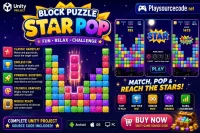 消灭星星益智消除游戏 Unity完整源码|Star Pop Puzzle – Unity Source Code