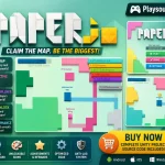 多人领土争霸IO竞技游戏 Unity完整源码｜Paper.io – Unity Source Code